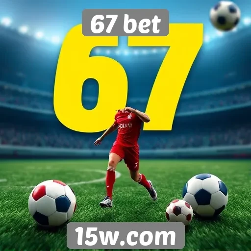 Apostas esportivas em destaque no 67 bet